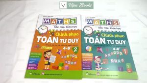 Sách - Bé Chinh Phục Toán Tư Duy Tập 1 Cho Bé 4 - 6 Tuổi - Sắc Màu Toán Học