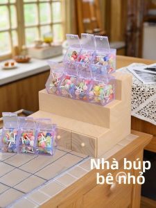 Mini DIY Scene Decorative Storage Box Miniaturized Snack Organizers