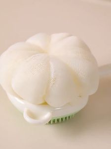 [พร้อมส่ง] แปรงอาบน้ำ 2in1 (ลายหูหมี) แปรงขัดตัว ขี้ไคล อุปกรณ์สำหรับอาบน้ำ ไอเท็มที่สาวๆห้ามพลาด