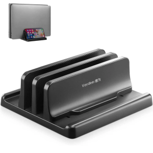 Giá Đỡ Máy Tính Xách Tay Có Thể Điều Chỉnh Theo Chiều Dọc - Giá Đỡ Macbook/máy Tính Bảng/điện Thoại Di Động Tiết Kiệm Không Gian Máy Tính Xách Tay Để Bàn Của Vaydeer