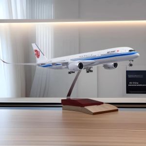 Mô Hình Máy Bay A350 Air China Tỷ Lệ 1:85 Chất Liệu Nhựa Đúc Kích Thước 47cm - Có Chân Đáp Đồ Trang Trí Nhà Cửa Quà Tặng Mô Hình Máy Bay Sưu Tầm