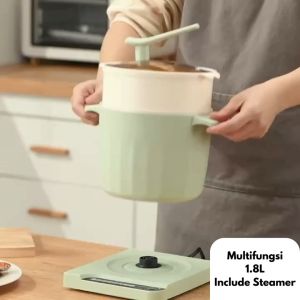 Panci Listrik Multifungsi Yundai PEM-17: Bisa Masak Nasi & Kukus