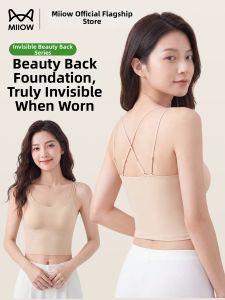 MiiOW | Invisible Seamless One-Piece Padded Back Beauty Bra Top
