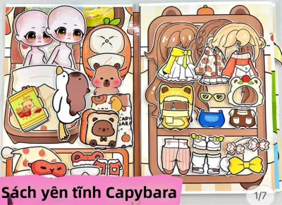 MAIMITONG | Sách Im Lặng DIY Dán Trang Trí Đồ Chơi Cho Bé Gái