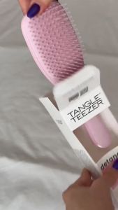 Lược Tangle Teezer The Ultimate Detangler gỡ rối tối ưu tóc thẳng xoăn chải được tóc ướt