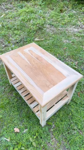 โต๊ะไม้สัก โต๊ะญี่ปุ่น 2 ชั้น(ทำสีและไม่ทำสี) แบบพื้นเรียบกับเข้ามุมโต๊ะรับแขก โต๊ะกินข้าวขนาดเล็ก โต๊ะวางอเนกประสงค์ โต๊ะกลาง โต๊ะกลาง