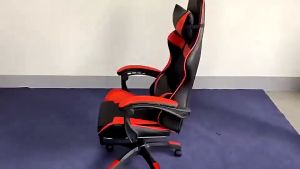 Rabbitpunk เก้าอี้สำหรับเล่นเกมส์ เก้าอี้เกมมิ่ง Gaming Chair ปรับความสูงได้ ที่รองขา+ขาไนล่อน หลายสี เยื่อหุ้มสมอง