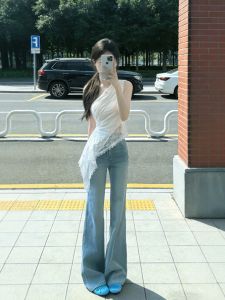 CHANGTONG | Bộ Đồ 2 Mảnh Thiết Kế Quai Ngang Thời Trang