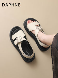 Daphne | Thick Sole Summer Open Toe Elevating Roman Sandals