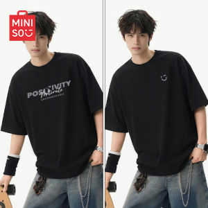 Miniso | Cotton Short Sleeve T-Shirt for Teen Boys