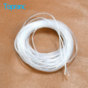 Topranc 15m Soft Capillary Tube Silicone Tube Outer Diameter 0.8/1/1.5mm Fishing Sleeves Rig for Making Bait Fly Binding Hooks
