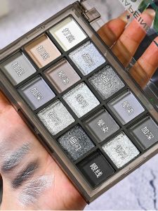 Phấn Mắt Nhiều Màu Sắc 15 Màu KAPEINE Card Peine Phấn Mắt Nhiều Lớp Chống Thấm Nước Chống Mồ Hôi Phấn Mắt Nhiều Lớp