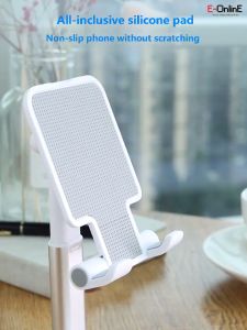 Phone Stand Universal Mobile  Portable Hand Phone Holder Desk Non Slip Foldable Adjustable Desktop Holder Stand for iphone Samsung Xiaomi Huawei