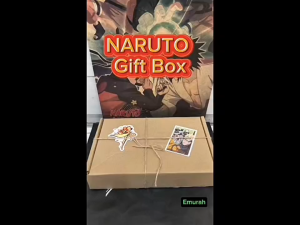 Naruto GIFT BOX Present Birthday anime manga