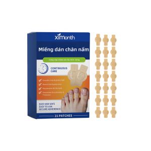Miếng Dán Trị Nấm Móng Ximonth Cỡ Trung Bình Thoáng Khí Phục Hồi Móng Bị Đổi Màu Gãy Điều Trị Nấm Móng Chân Qua Đêm Chăm Sóc Chân