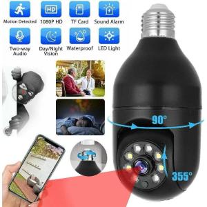 IP CAMERA CCTV BOHLAM V380 / V380PRO 8MP HITAM PTZ SPEED DOME MINI MALAM BERWARNA