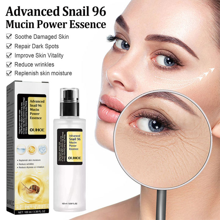 Hailicare Advanced Snail 96 Mucin Power essence 100ml collagen serum ...