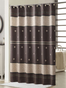DAISHI | Vintage Waterproof Anti-mildew Shower Curtain