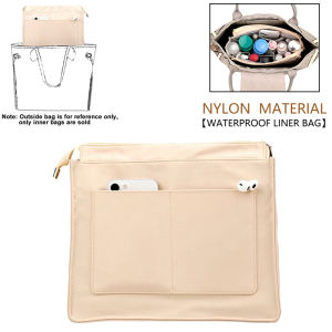 Nylon liner bag makeup storage pocket suitable for handbag storage bag womens bag bottom shaper