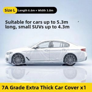YIMING | Disposable Bird Droppings Proof Transparent Car Cover