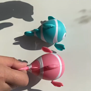 Baby Bath Toy Wind Up Clockwork Swimming Turtle Water Kids Infant Pool Mainan Bayi Mandian