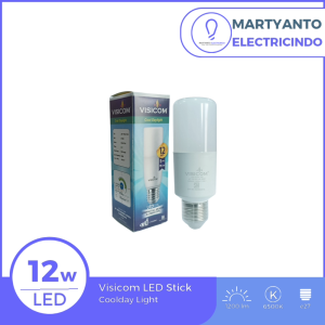 Lampu LED Stick Visicom 12 Watt Warna Putih