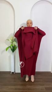 Yeerim Gamis Kaftan Set French Khimar: Desain & Kualitas Terbaik