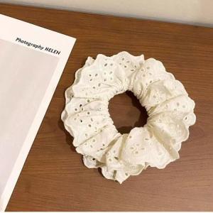 Phụ Kiện Tóc Mùa Thu Đông Mới Nhung Mềm Mại Thanh Lịch Nữ Tính Dây Buộc Tóc Da Dây Thun Thời Trang Phụ Kiện Tóc Cho Phụ Nữ