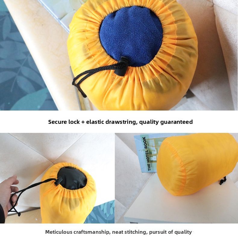 Large Capacity Drawstring Storage Bag, Round Bottom Dustproof Moisture Proof Pouch For Clothes Toys Blankets
_voghion.com