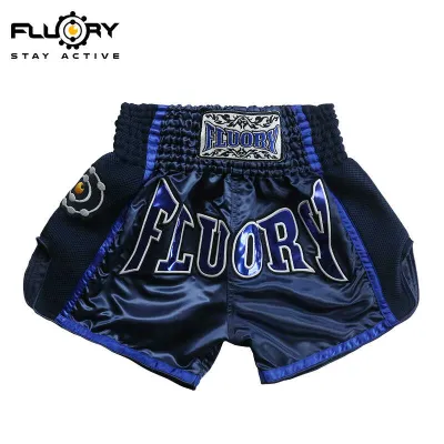FLUORY Childrens Boxing Shorts Male Female Taekwondo Martial Arts Training Clothes Thai Boxing Uniforms Fighting Training Suit