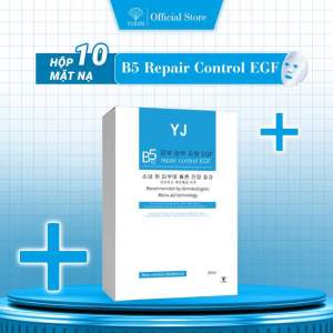 [Chính Hãng] Combo 1 hộp mặt nạ cấp ẩm phục hồi da Yuejin B5 + 1 hộp mặt nạ tái tạo da Liposome PP dành cho da nhạy cảm sau peel.