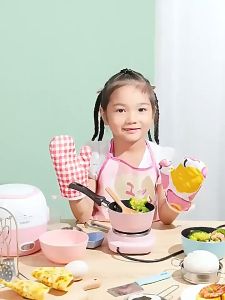 72 Pieces Real Cook Electronic Kitchen Toy/ Pretend Play Real Cooking/ 真煮儿童迷你小厨房/ 真煮/ Permainan Dapur Elektrik Masak Sebenar/ Simulasi Pemasakan