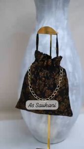 SAUKANI - Mukena Dewasa Katun Foil Premium Glitter Mewah Cantik