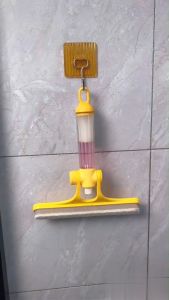 Satu Keluarga Alat Pembersih Kaca 3IN1 dengan Spray C874 Sikat Pembersih Debu Serbaguna / Pembersih Kaca Jendela Meja Kaca Multifungsi