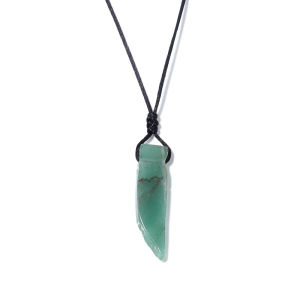Healing Crystal Natural Stone Slice Pendants Necklace Reiki Chakra Gmes Quartz Lapis Amethysts Amazonite Women Jewelry