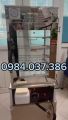 Tủ hấp trưng bày bánh bao 5 tầng kính chịu nhiệt 2 lớp. 