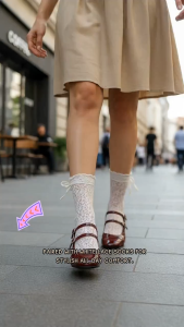 [Jessicastore] KOREAN FASHION PATENT LEATHER MARYJANE HIGH HEELS  black shoes for students#811