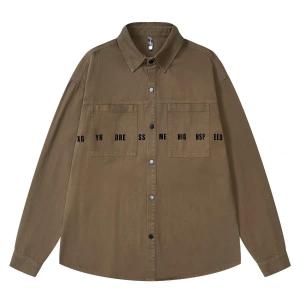 Áo Sơ Mi Cotton Dài Tay Rộng Rãi Cho Nam Mùa Thu Thường Ngày Phong Cách Công Sở Cỡ Lớn 300 Pound Thương Hiệu Thời Trang