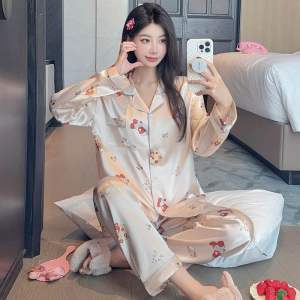 Đồ bộ PIJAMA lụa latin cao cấp- Hàng Quảng Châu