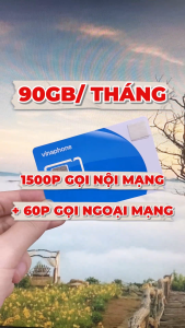 Sim 5G Vinaphone Giá rẻ - Gói FCLUB Có 3GB/ngày ( 90GB/tháng ) + Miễn Phí Nghe Gọi - Sim Sẵn 1 Tháng Đầu Dùng Thử - Sim Chính Chủ Dùng Toàn Quốc . FREESHIP - CHƯA KÍCH HOẠT.