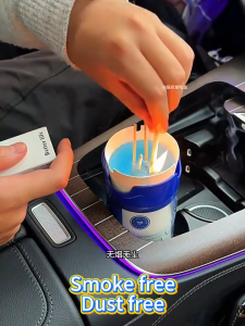 Foam Ashtray Portable Quick Cigarette Convenient Storage For Car And Travel 20Pcs