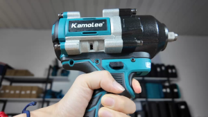 Kamolee Impact Wrench 21V Impact Baterai Brushless Torsi Besar Impek Kamolee 2100N.M Impact Wrench