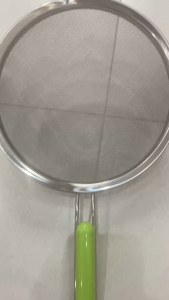 VỢT LỌC INOX CÁN XANH LOẠI 20cm Loại Tốt Hàng Dày Dặn