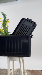 LazMall Aapstone กล่องพลาสติกเก็บของเอนกประสงค์ รุ่น I75 จัดเก็บง่าย เป็นระเบียบ พร้อมใช้งานทุกสถานการณ์ ขนาดพอเหมาะ จุของได้เยอะ แต่ไม่เทอะทะ พลาสติกคุณภาพสูง แข็งแรงทนทาน ใช้งานได้นาน ฝาปิดสนิท ป้องกันฝุ่นและความชื้นได้ดี ดีไซน์เรียบง่าย สวยงาม