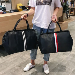 Large Capacity Satchel Travel Bag Female Duffel Bag K-style Short Trip Travel Bag Lightweight Travel Bag Mens Gym Bag