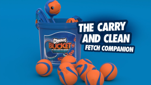 Chuckit! BUCKET With ULTRA BALLS 8 medium Ultra Balls สีสดมองเห็นง่าย กระเด้งไกล Dog Toy