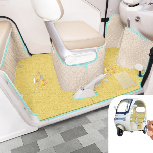 Custom Full Enclosure Footrest Mat Tricycle Accessories