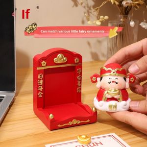 Creative Five Fortune Deity Altar Desk Decoration Resin Material Buddha Altar Taoist Altar Home Decorations And Accessories
