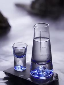 BOANG | Luxury Style Home Wine Glass Small Sipping Cup Blue Mountain Style 1pc