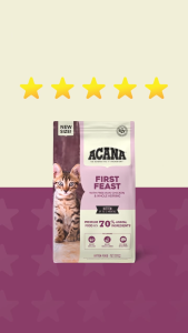 Acana 1.8kg Dry Cat Food First Feast Kitten Grain Free Recipes Highest Protein Adult Kucing Makanan